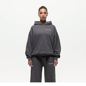 NWT good for nothing vintage washed gray hoodie women’s size small